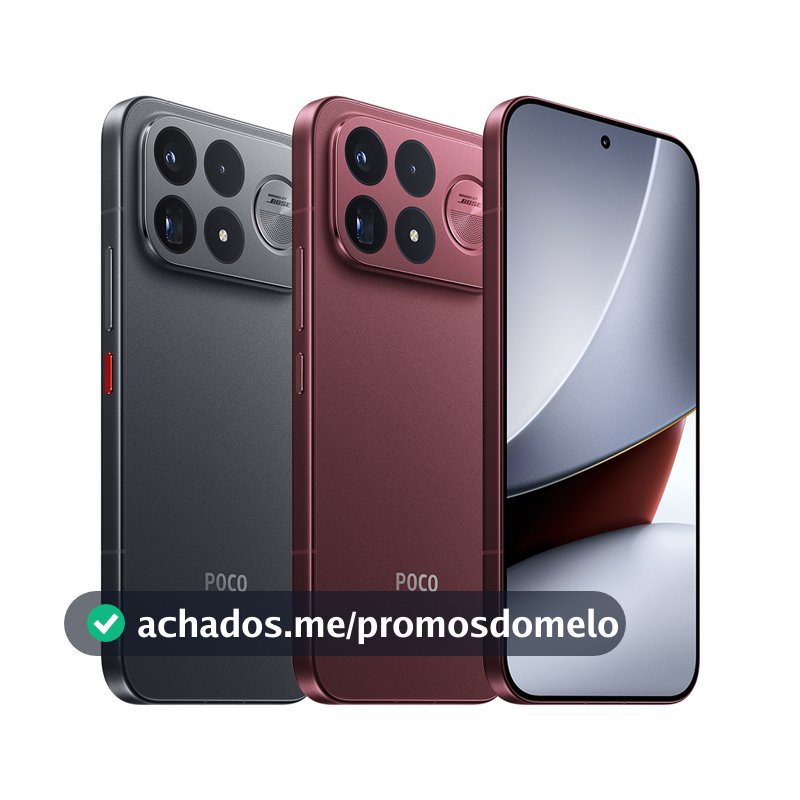 XIAOMI 2027 Poco F9 Ultra 512GB 5G COM NFC Tela Amoled 6.9" Câmera 200MP SOM BOSE BATERIA 8050mAh TOP DE LINHA