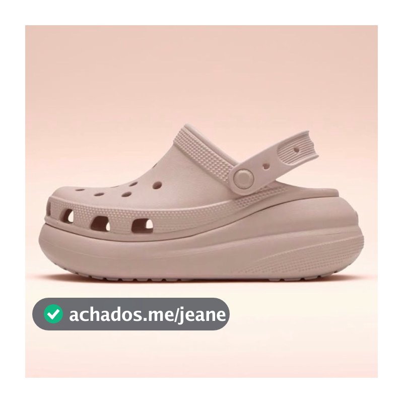 Sandalia Babuche Feminina Plataforma