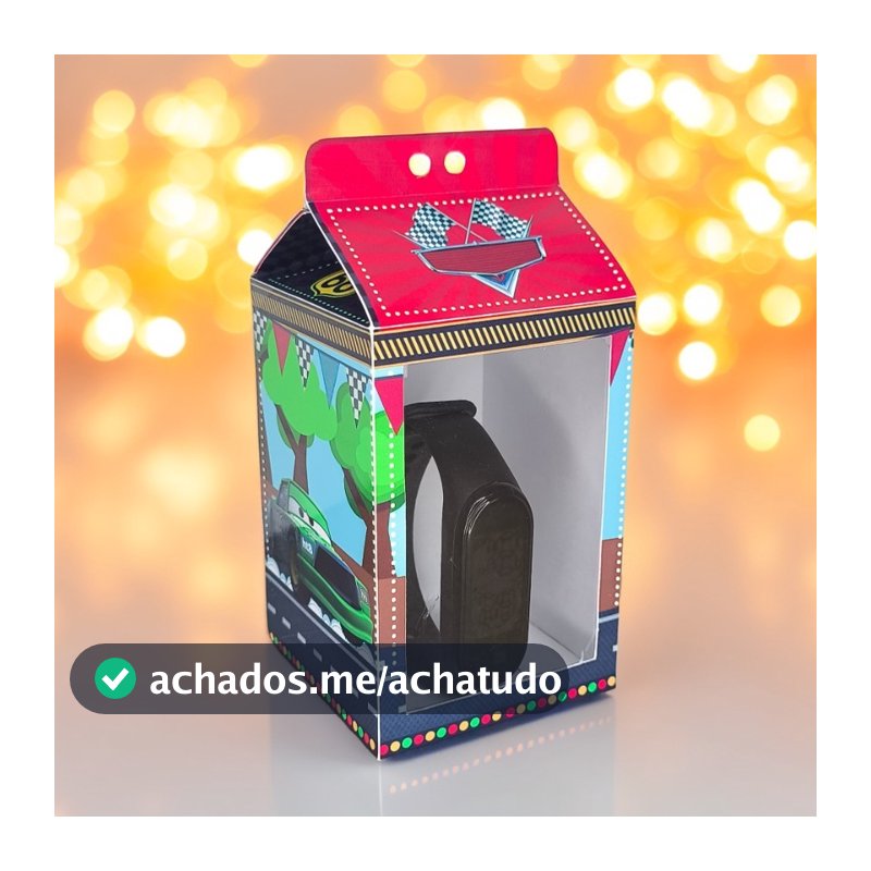 Caixa Milk com Visor Personalizada – Lembrancinha Festa Infantil Tema à Escolha