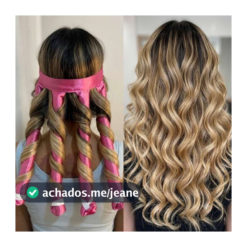 Modelador de Cachos Polvo Fitas CETIM faixa cabelo modelador SEM CALOR