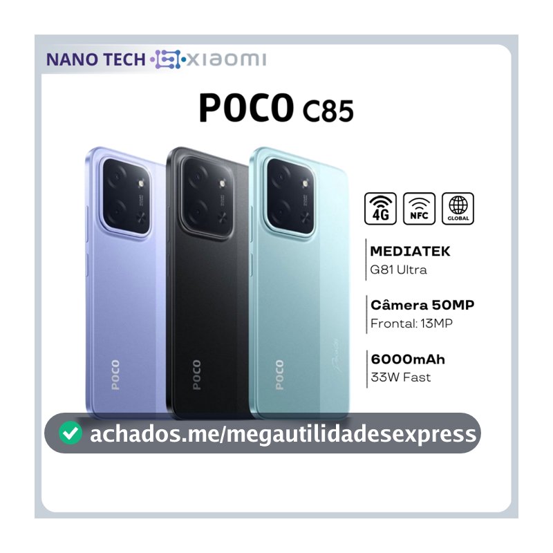 Celular Xiaomi POCO C85 4G