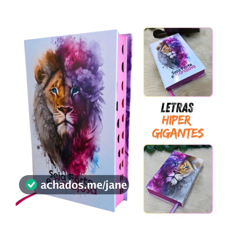 Bíblia Sagrada Feminina Letra Grande Com Harpa Revista Corrigida Ferreira Almeida