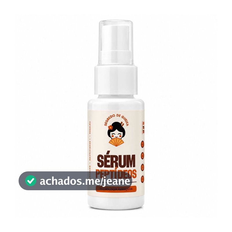 Sérum Facial Peptídeos Segredo de Gueixa Anti-idade Firmador Colágeno Efeito Lifting Antissinais 30ml