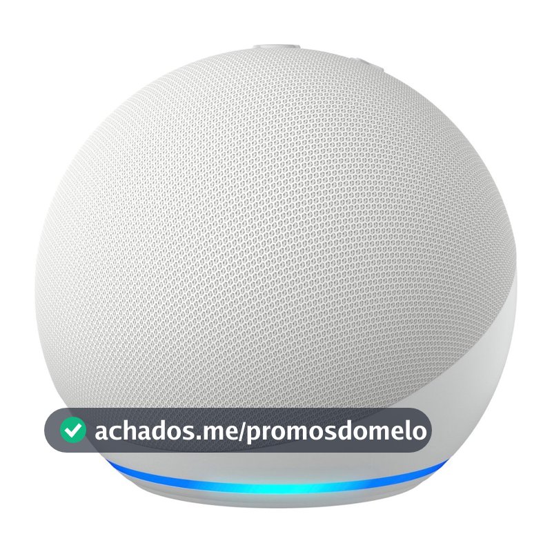 Echo Dot (5ª Geração): Smart Speaker com Alexa - Cor Branca