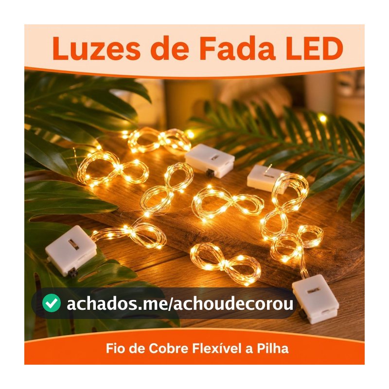 1/5/8 Peças  Fios De Fada 2 Metros Led Para DecoraçãO