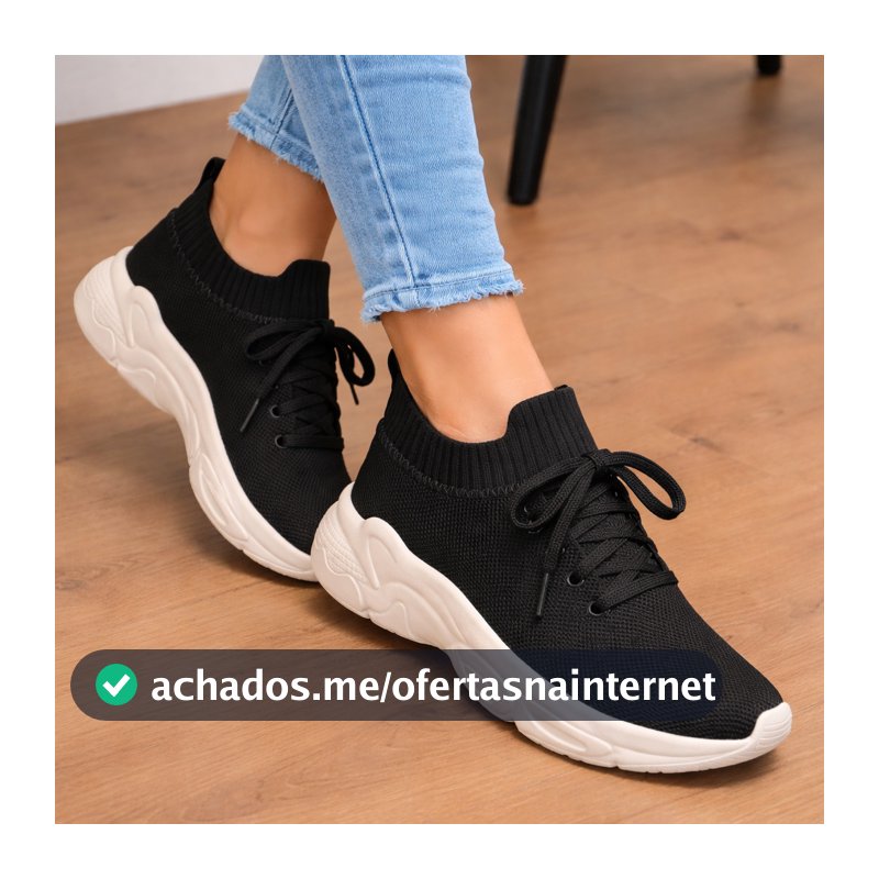 Tenis Feminino Casual Esportivo Confortavel Academia Dia a Dia
