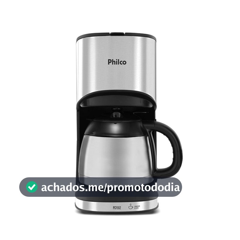 Cafeteira Philco 1L Jarra Térmica 30 Cafezinhos 700W PCFE02