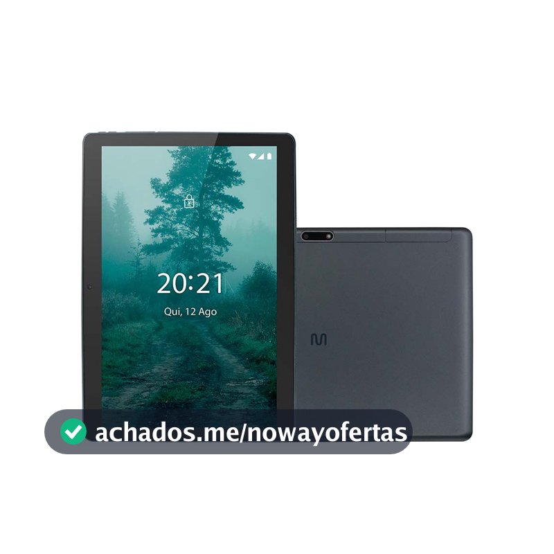 Tablet M10 Multi WI-FI 128GB Tela 10.1 6GB RAM Android 13 Octa-Core - NB359