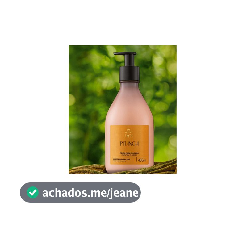 Natura Ekos Polpa Hidratante para o Corpo 400ml (Regular ou Refil)