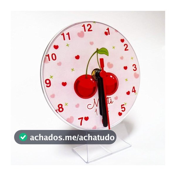 Relógios Cereja, Lembrancinhas de Aniversário