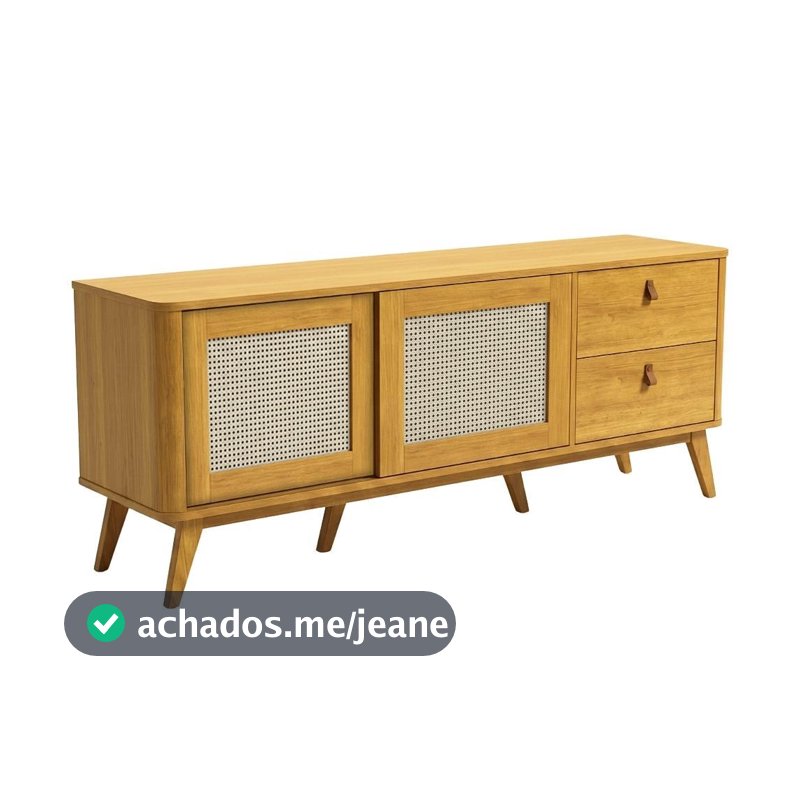 Balcão Buffet 1,80m 2 Portas 2 Gavetas Duqueza