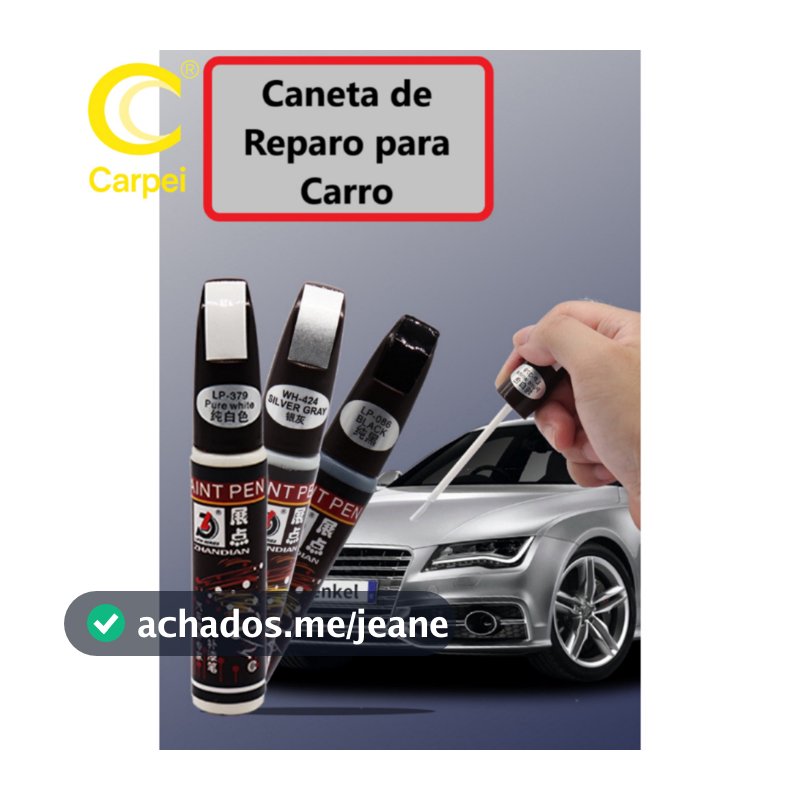 Caneta De Reparo De Pintura De Carro À Prova D'água Transparente Removedor De Arranhões Cores Variadas