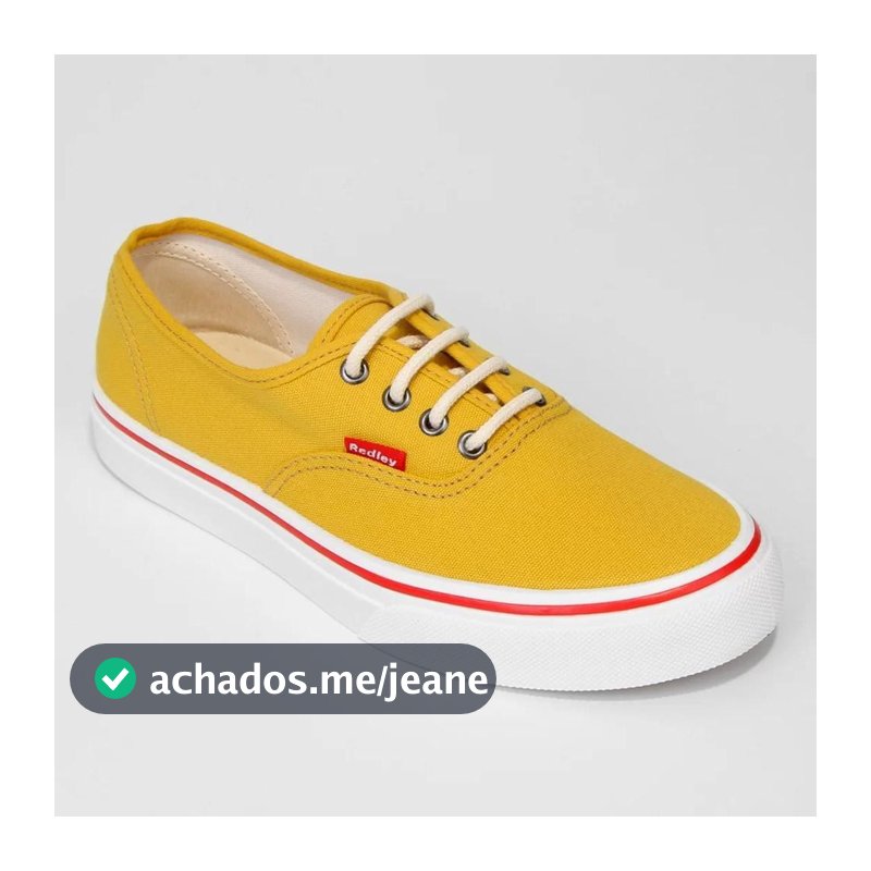 Tênis Redley Originals Colors - Mostarda