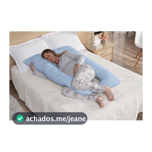Fronha Gestante 1,30x80 Com Zíper Percal Antialérgica Macia Para Travesseiro de Corpo Gravidez