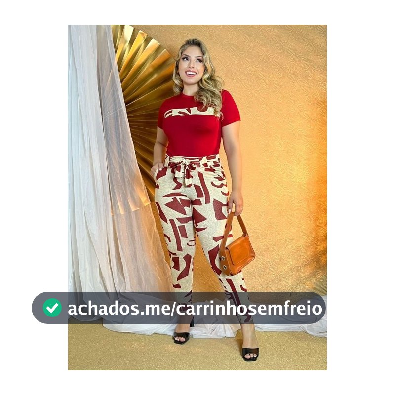 Conjunto Blusa de Manga com calça jogueer slin e Plus size 36 ao 54