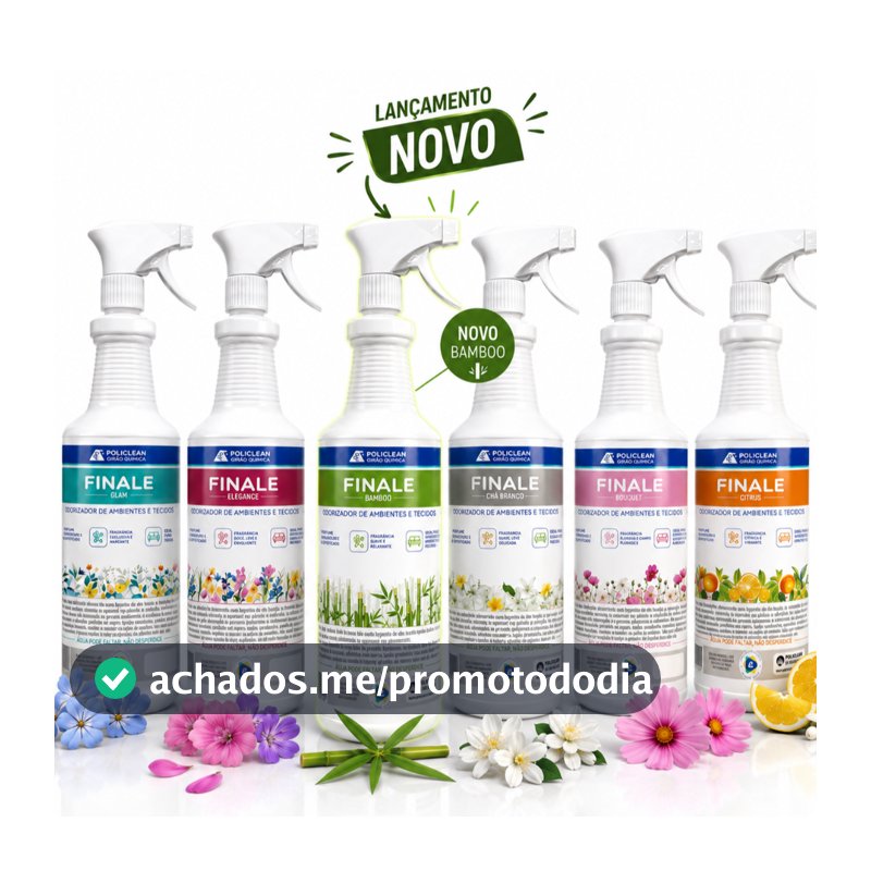 Finale Bouquet Elegance Glam "Cheiro de Rico" Ambiente Aromatizador Tecido Estofado 1 Litro e 500 ml