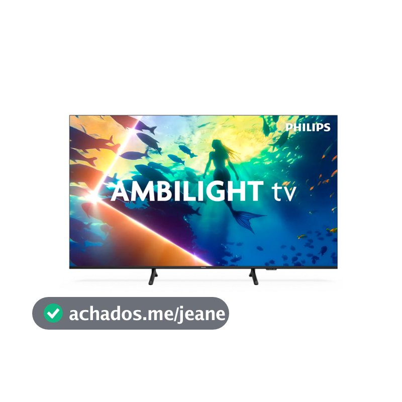 Smart Tv 65" 4k Philips Ambilight Titan os 20w Hdr10+