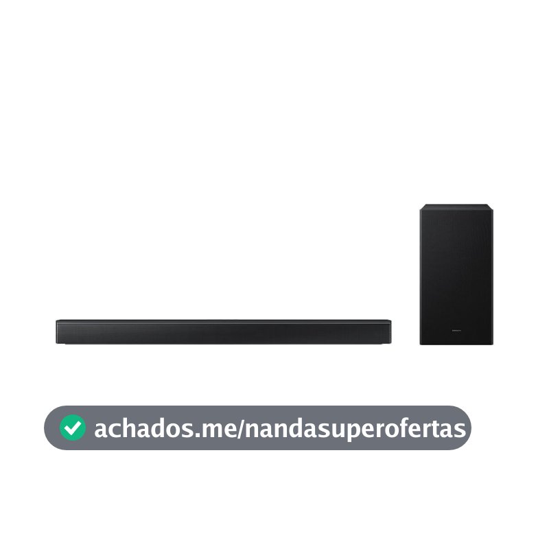 Soundbar Samsung B-Series HW-B650F 3.1 canais Subwoofer incluso 2025