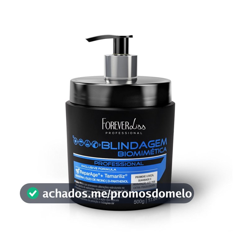Blindagem Capilar Biomimética Forever Liss 500G