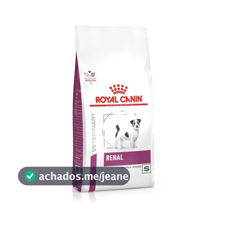 Ração Royal Canin Veterinary Renal Small Dog para Cães - 2Kg