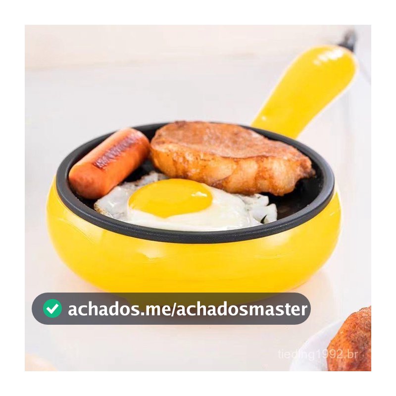 Frigideira Elétrica De Ovo-Panela De Café Da Manhã Antiaderente De Camada Dupla