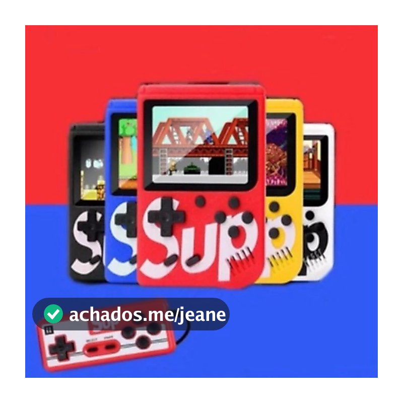 Mini 400 jogos Nintendo, vídeo portátil, jogos clássicos retro, com controle para 2 pessoas