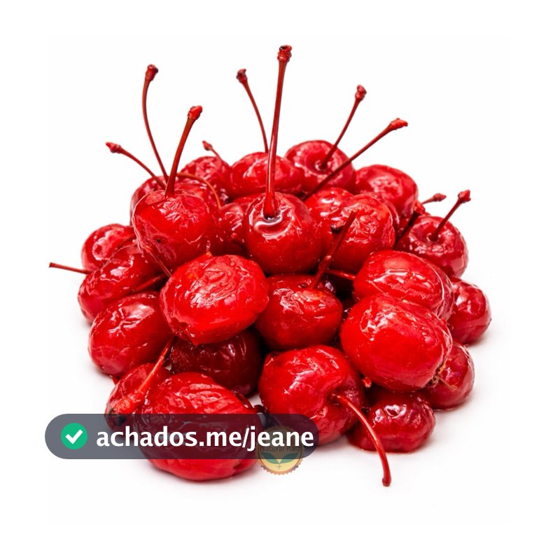 Cereja Marrasquino Com Talo 1kg - Bolos Drinks Enfeite
