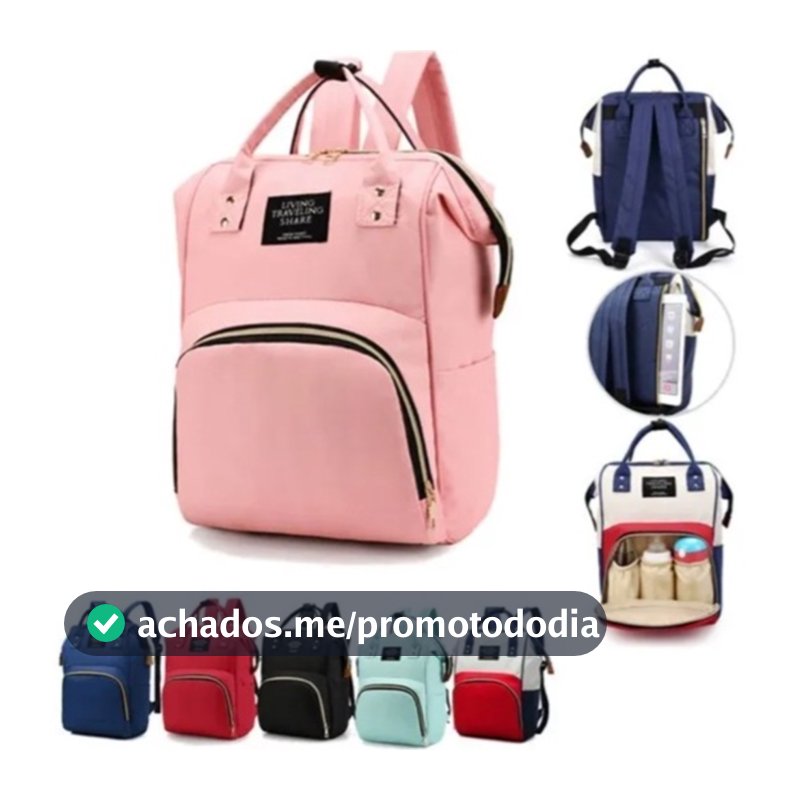 Mochila Maternidade Bolsa Mamãe Bebê Multifunção