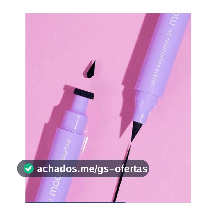 Caneta Delineadora 2 em 1 gatinho Mood Ruby Rose-HB-519