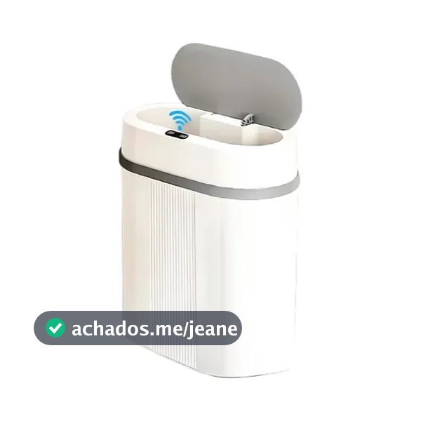 Lixeira Inteligente Sensor Automática 12 Litros Anti Odor LuvinCo
