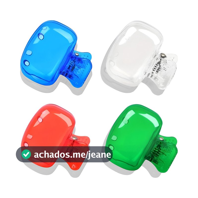 Kit 4 Capinhas Protetoras de Cerdas Escova de Dente Universal Viagem Higiênica Anti-Poeira
