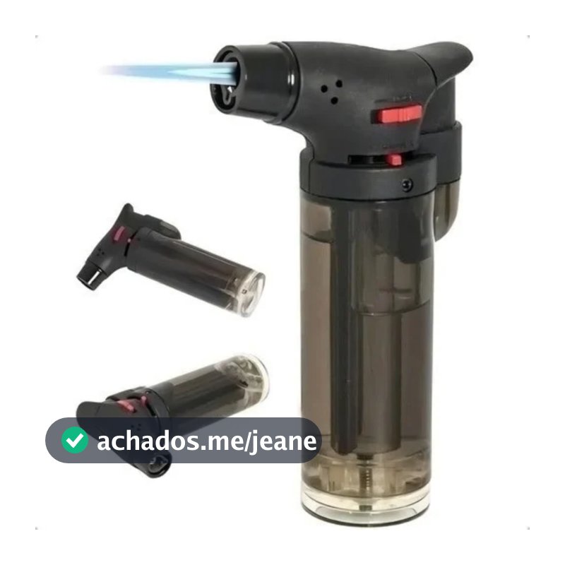 Mini Maçarico Recarregável Portátil Startools - Compacto, Seguro 1000 Graus