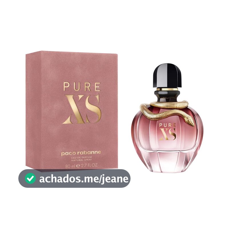 Perfume Paco Rabanne Pure XS For Her EDP Feminino 80ml Original