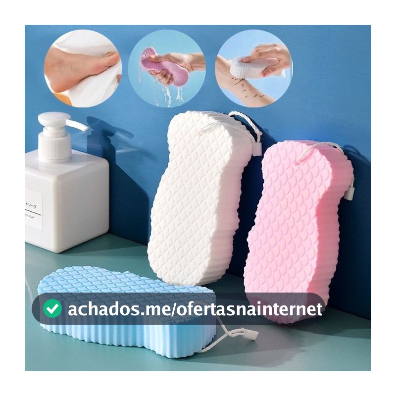 Esponja Esfoliante Suave Bucha De Banho Para Bebê Adultos De Banho Removedor De Pele Morta Ferramenta
