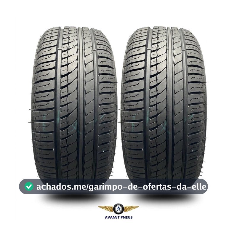 KIT 2 PNEUS NEW WAY 185/65 R15 P1 INMETRO