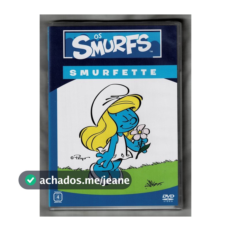 Os Smurfs DVD Smurfette