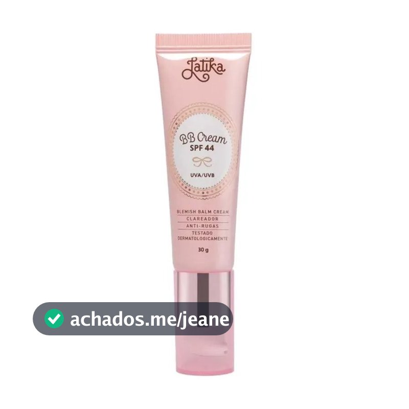 BB CREAM LATIKA FPS 44 CLAREADOR BEGE MEDIO N20 - BEGE MEDIO NATURAL 30G