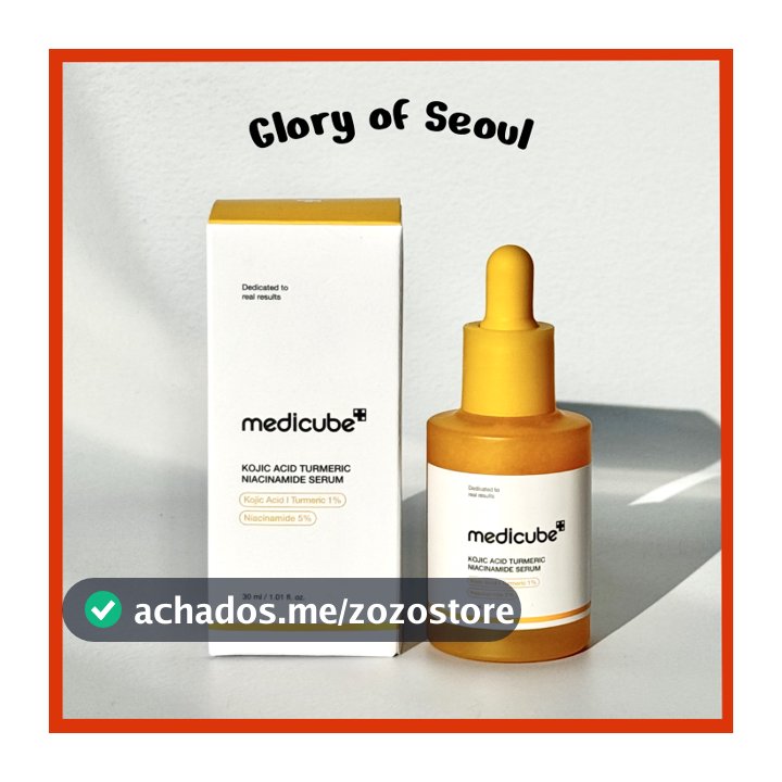 MEDICUBE Kojic Acid Turmeric Niacinamide Serum 30ml