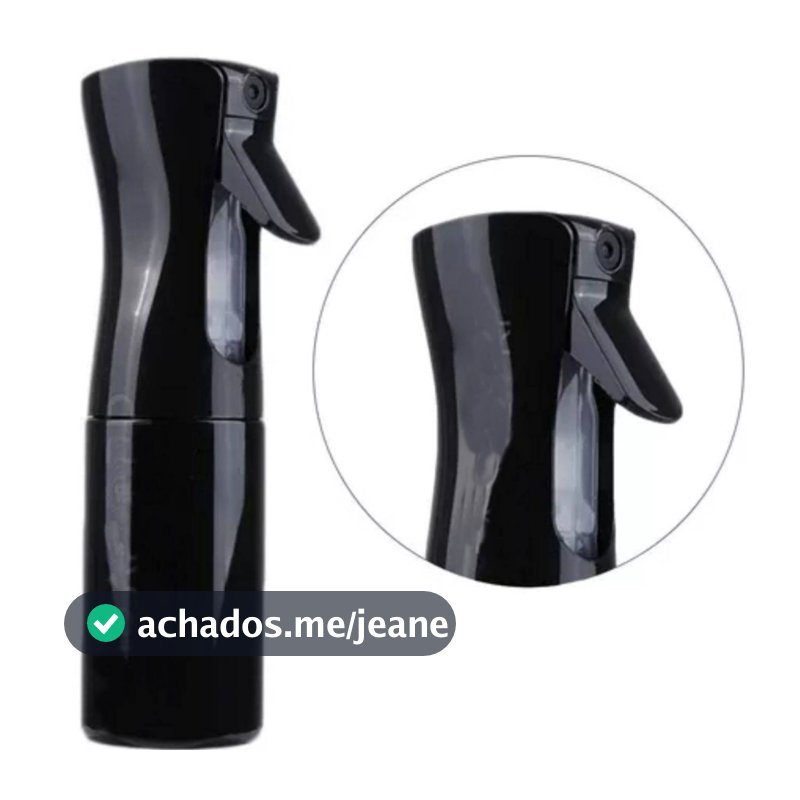Borrifador Pulverizador Frasco Spray para Névoa Jato Continuo 200ml