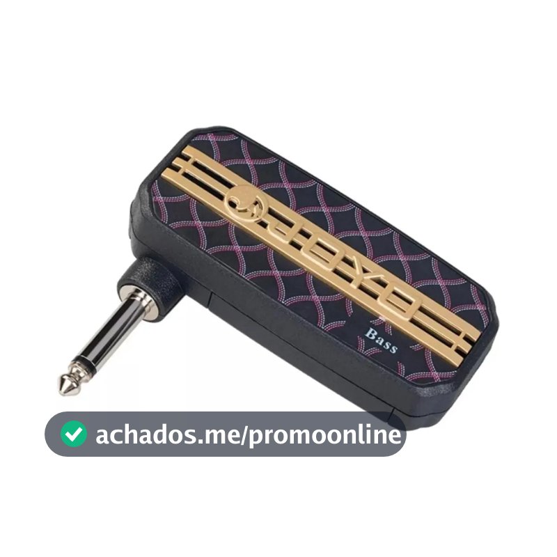Mini Amplificador Para Fone Contrabaixo Joyo - Ja-03b Preto Pilha