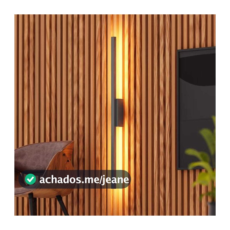 Arandela Fit Perfil Led 18W 240 LEDs Qualidade Premium Luz Indireta Luminária de Parede Coisa Diferentes para Casa MT293