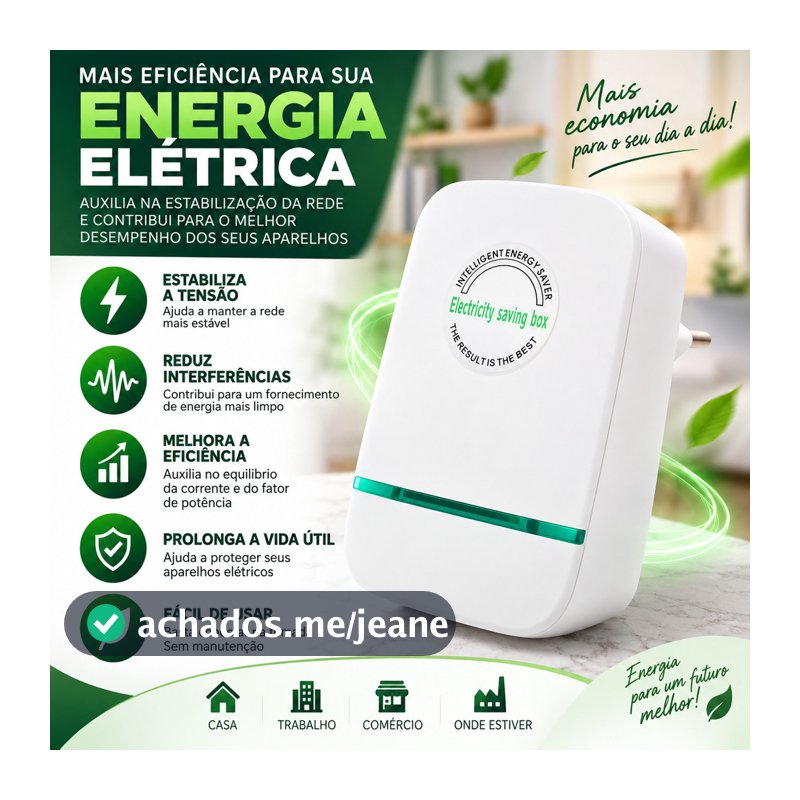 Save Box Aparelho Reduz Consumo Energia Elétrica