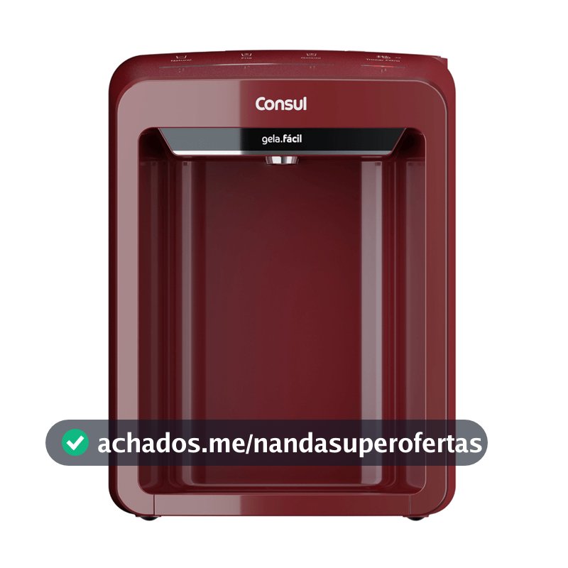 Purificador de Água Consul Eletrônico Touch CPB33AV Hibisco Bivolt