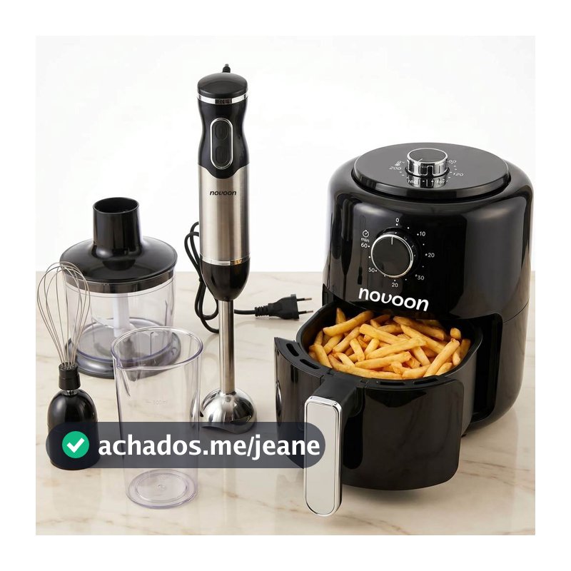 KIT AIR FRYER 2L E MIXER COMPLETO
