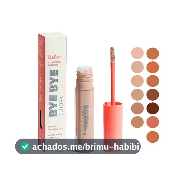 Dailus Corretivo Líquido Bye Bye Olheira 4,5ml