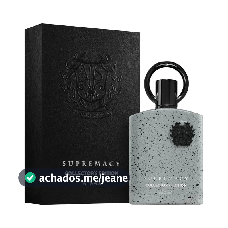 Perfume Afnan Supremacy Collector’s Edition EDP 100ml Edição Limitada Original