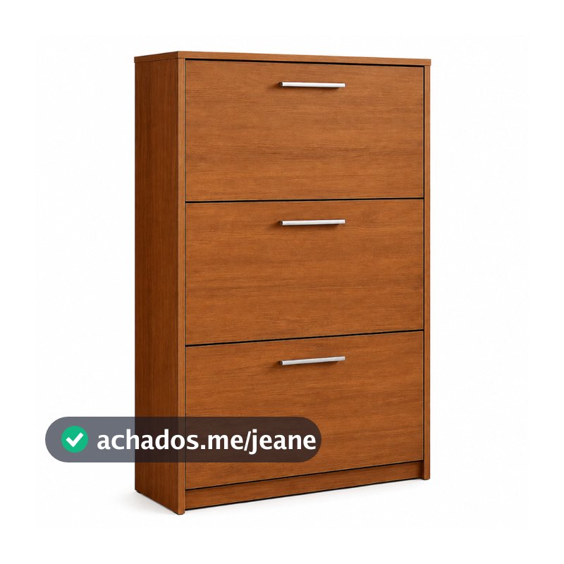 QUEIMA DE ESTOQUE PROMOÇÃO Sapateira 3 Portas Multiuso Organizadora Quarto Cores