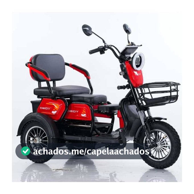 Bike/bicicleta Scooter Elétrica 1000w Bateria Litio Sobe Ladeira