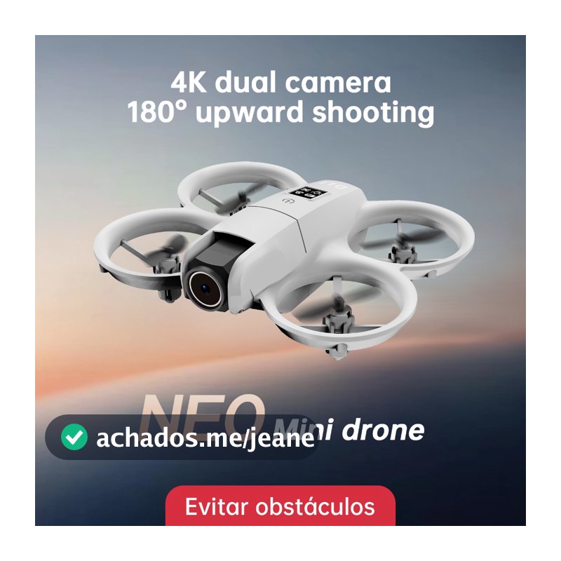 DLI MINI Drone HD Profissional WIFI Dual Cmaera Altitude RC Quadcopter Brinquedos 2 Baterias