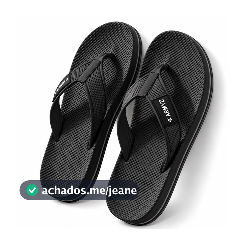 Chinelo Masculino Original Confortável Macio Leve Antiderrapante de Dedo Casual Praia Piscina Dia a Dia Adulto